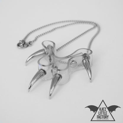 CLAW SILVER - Necklace