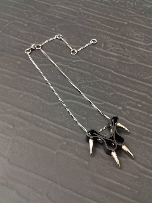 CLAWZ SILVER - Necklace