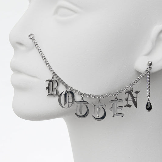 DODGY GOTHS Nose to Ear Chain | Dark | Rotten