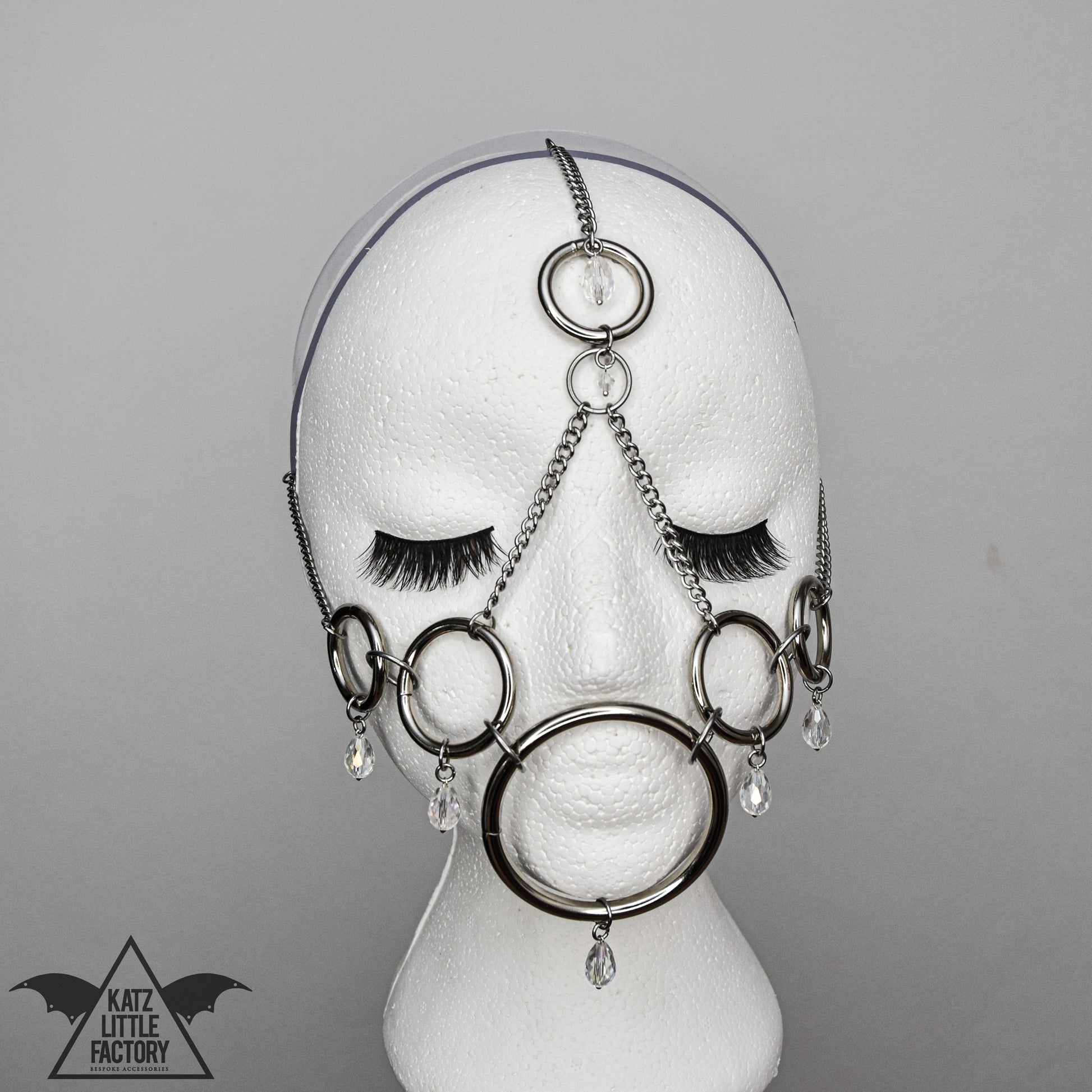 DRIBBLE Headdress clear