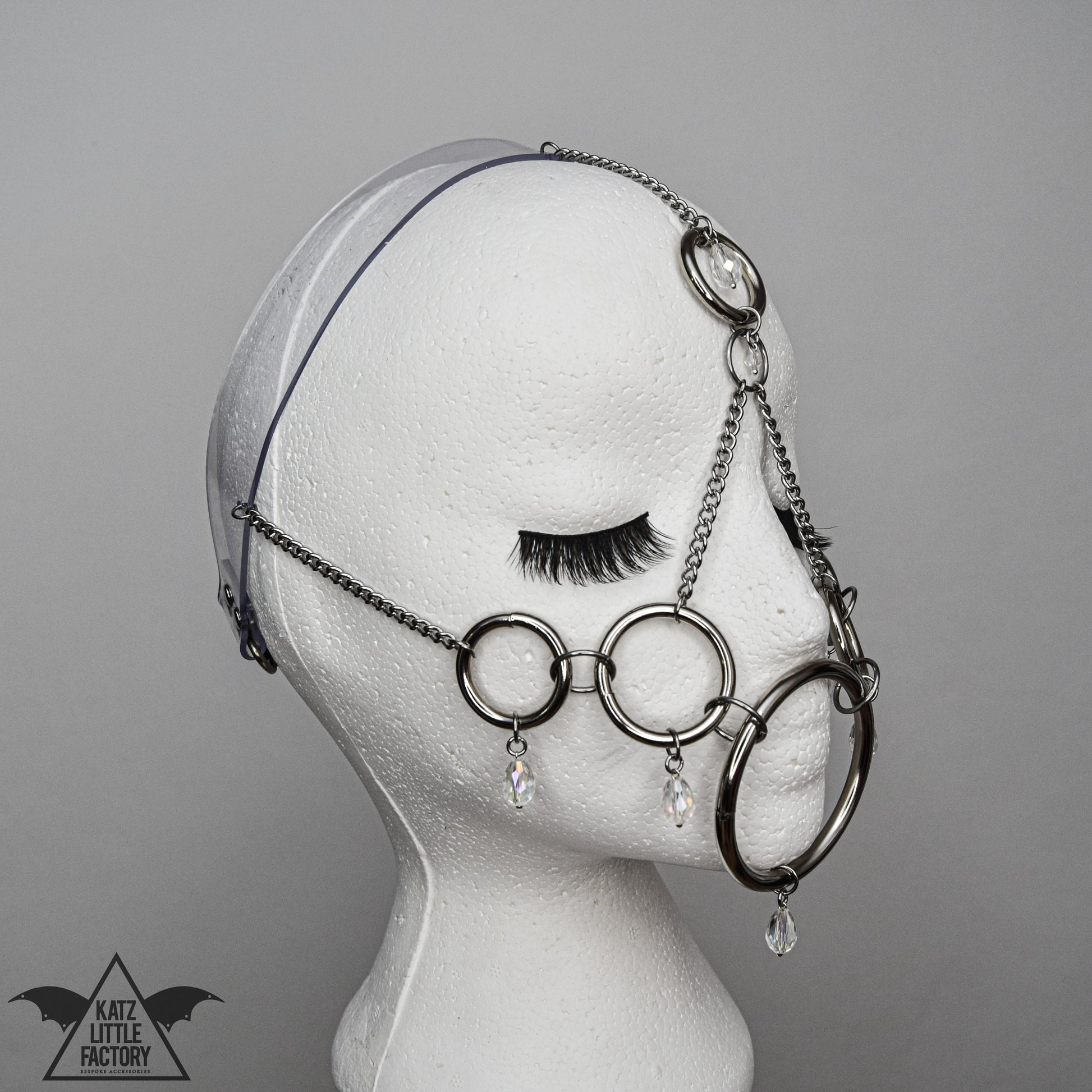 DRIBBLE Headdress clear
