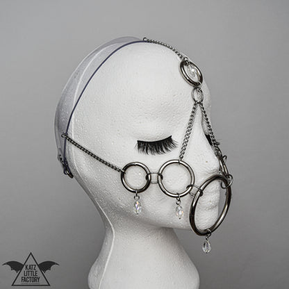 DRIBBLE Headdress clear