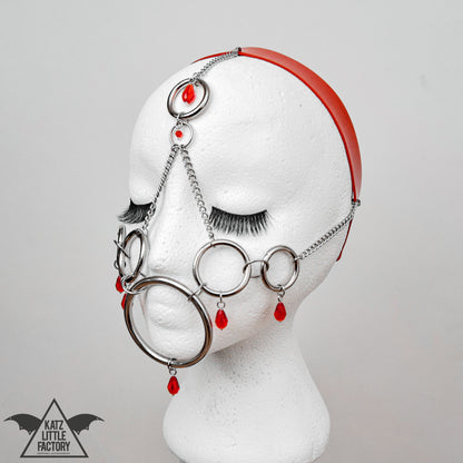DRIBBLE Headdress red