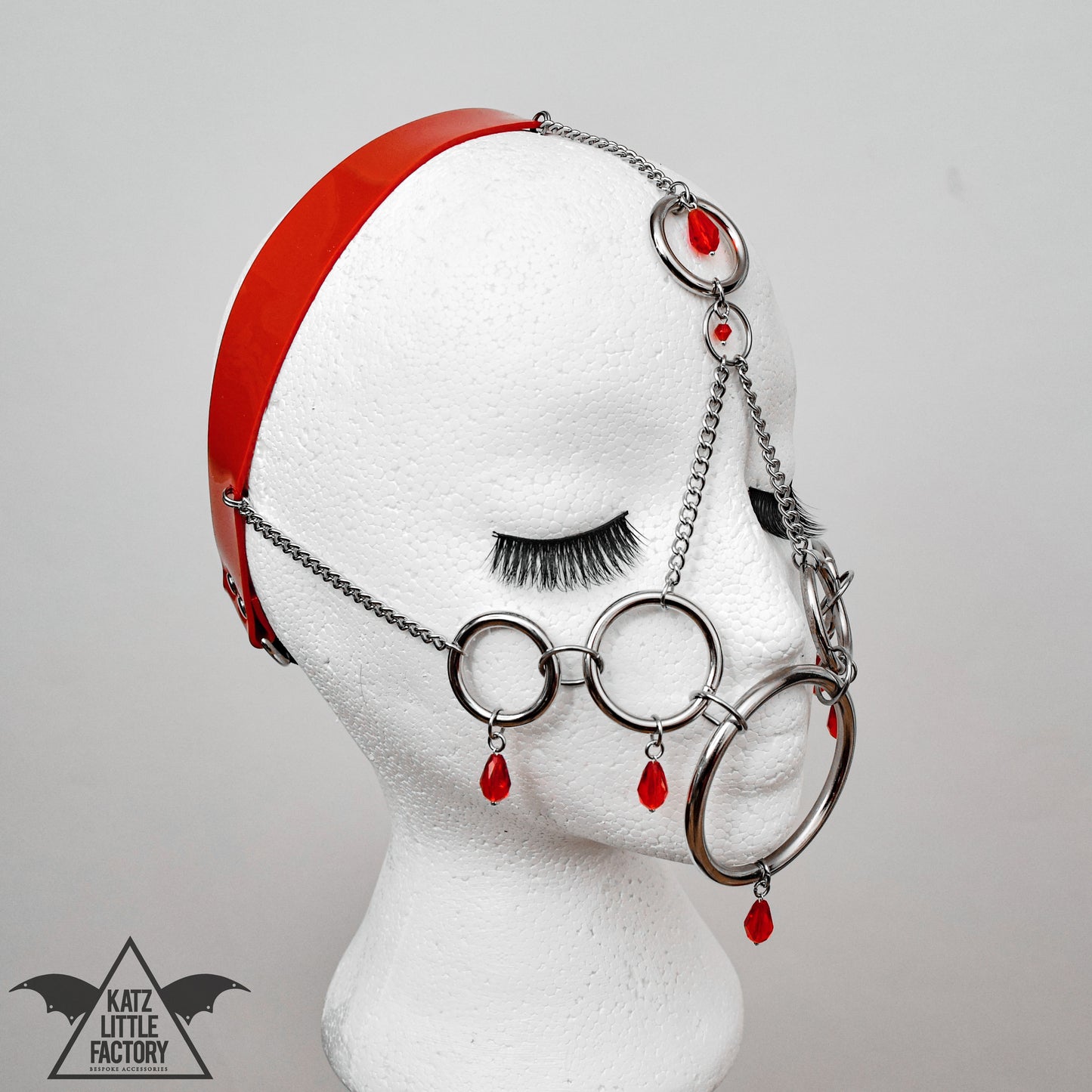DRIBBLE Headdress red