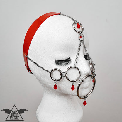 DRIBBLE Headdress red