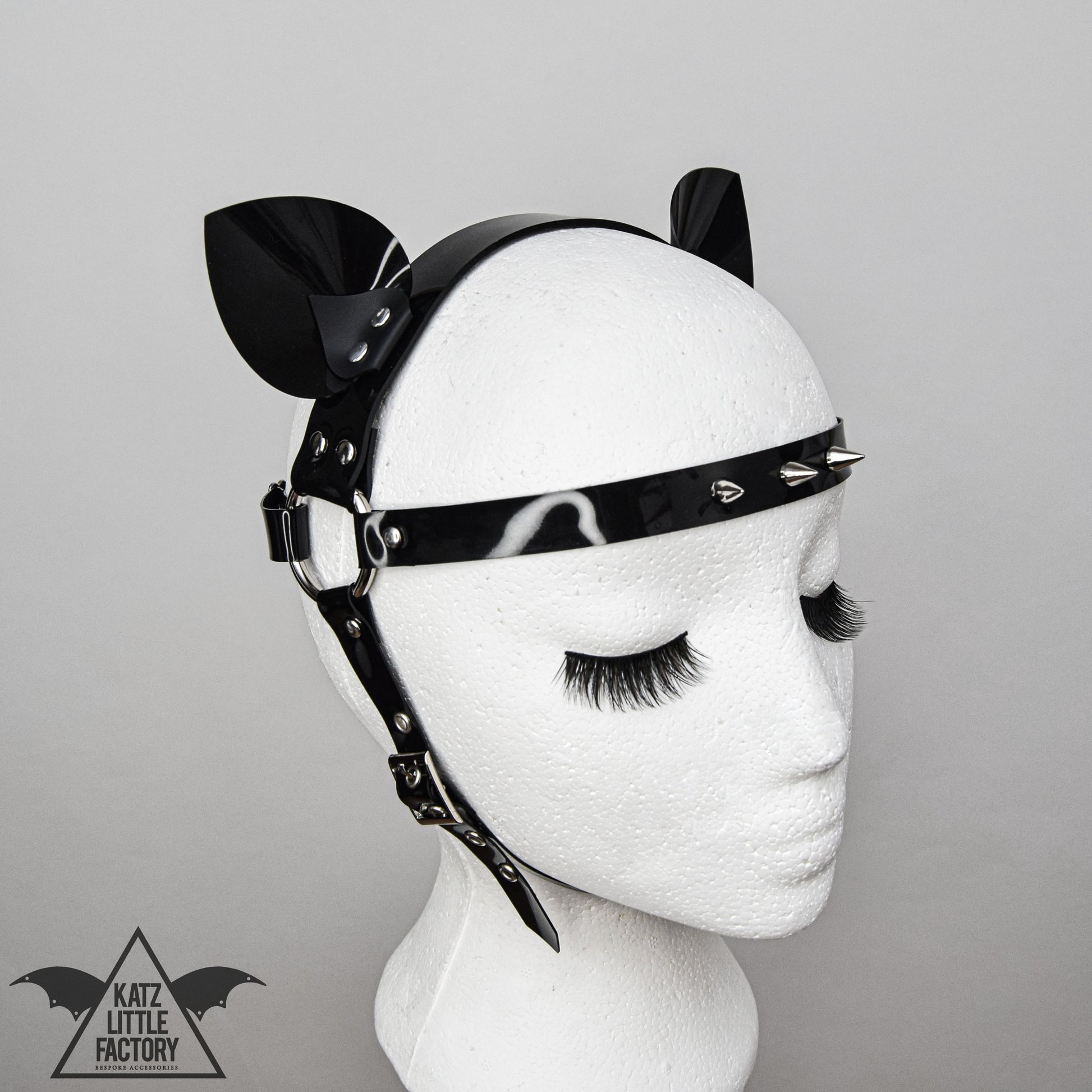 Kitty cat ears head harness