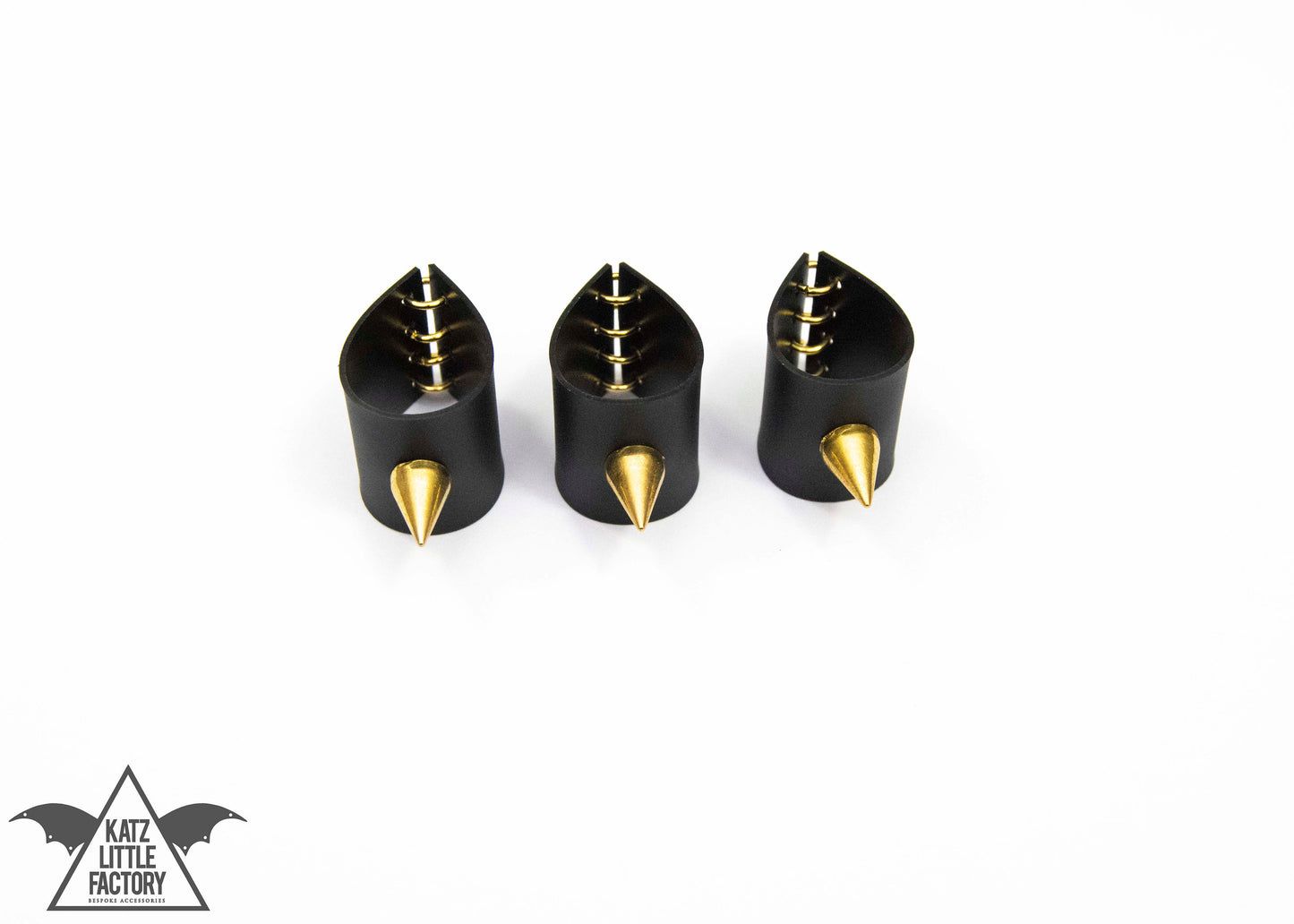 SPIKE GOLD - Set of three Rings